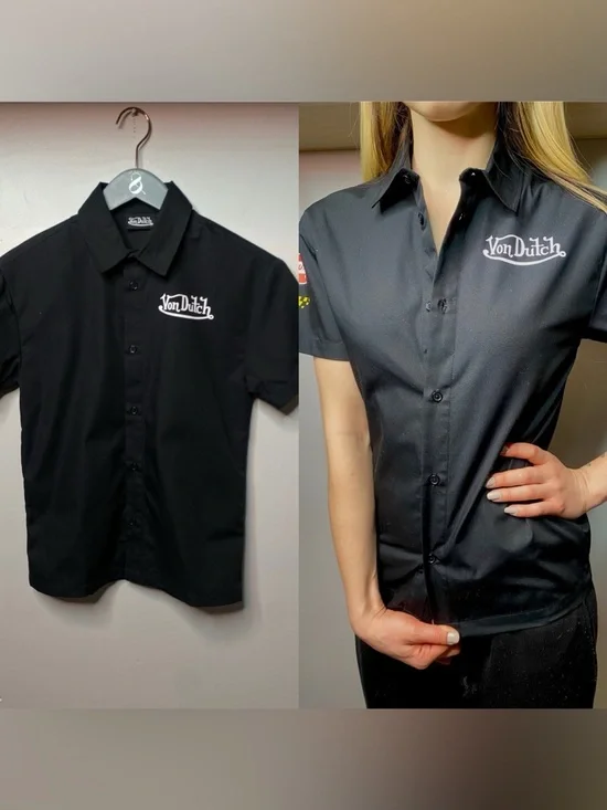 NTW Von Dutch Button Down Graphic - Picture 1 of 5